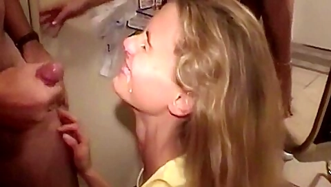 Watch Her Face When My Husbands Big Dick Goes In Her Cunt! 20 Min