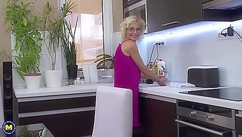 Gizelda B. - Horny Older Lady Doing Her Toyboy