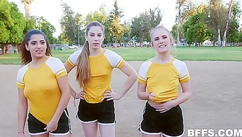 Gabriela Lopez, Natalie Knight And Bobbi Dylan In Track And Feel