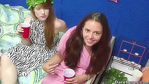 Bella Skye, Gwen Stark And Gina Valentina In Toga