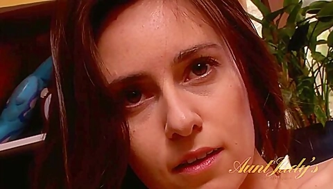 Natalia M. Vibrates Her Pussy