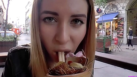 Twistedart Ally Breelsen Being A Bad Girl In Public